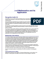 Institute of Mathematics and Its Applications