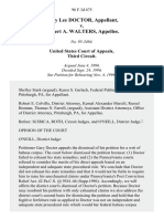 Gary Lee Doctor v. Gilbert A. Walters, 96 F.3d 675, 3rd Cir. (1996)