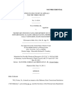 W.E. Foster, Sr. v. Secretary PA Dept Corr, 3rd Cir. (2011)