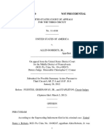 United States v. Allen Roberts, JR., 3rd Cir. (2012)