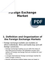 Foreign Exchange Market