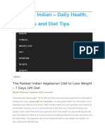 The Fit Indian - Daily Health, Fitness and Diet Tips