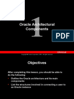 Oracle ArchitecturalComponents