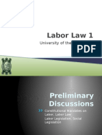 Labor Law 1 New Curriculum