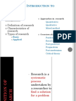 Research Methodology - CHP 1 PDF