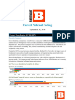 National Poll (September 26, 2016) (Post-Debate Poll)