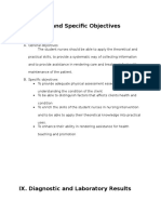 II. General and Specific Objectives