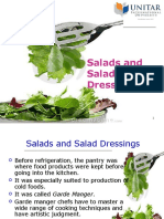 Salads and Salad Dressing