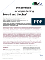 2009 - Review of Pyrolyisis Platform For Coproducing Bio-Oil and Biochar