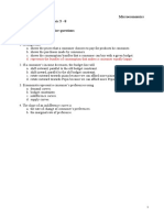 Microeconomics Practical Exercises: Topic 5 - 8 Section 1: Multiple Choice Questions