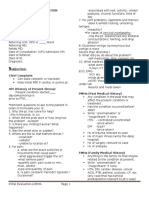 Initial Evaluation Lorma