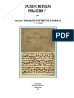 PIEZAS PARA TXISTU (PEDRO BUSTINDUI) - Fernando Abaunza Martínez