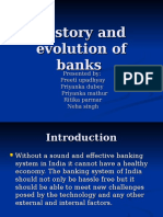 History and Evolution of Banks