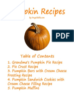 Pumpkin - Recipes PDF