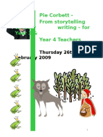 Pie Corbett - Teaching Writing in Y 3 