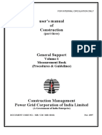 Measurement Book For CIVIL