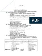 Psychiatry VIVA Preparation Document