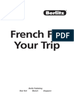 French For Your Trip: Berlitz Publishing New York Munich Singapore