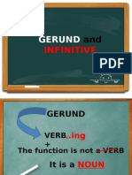 Gerund Vs Infinitive