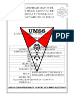 Informe de Lineas Equipotenciales