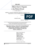 Brief for National Assn of Reversionary Property Owners, National Cattlemen's Beef Assn, and Public Lands Council as Amici Curiae in Support of Appellees and Urging Affirmance, Caquelin v. United States. No. 16-1663 (Dec. 28, 2016)-NCBA-PLC Amicus Brief