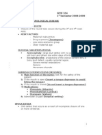 Joyce Visitacion NCM 104 BSN - 4aj 1 Semester 2008-2009: Risk Factors