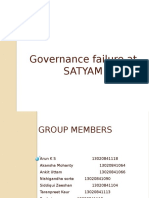 Governance Failure at Satyam