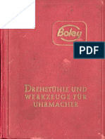 Boley Drehstühle Und Werkzeuge Für Uhrmacher