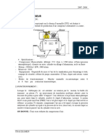 TD 1: Compresseur: ON DONNE: Trois Vues Réduites Du Compresseur D'air