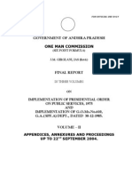 ONE MAN COMMISSION-SIX POINT FORMULA-ANDHRA PRADESH-HEADED BY Mr. J.M. GIRGLANI, IAS (Retd.) Vol II