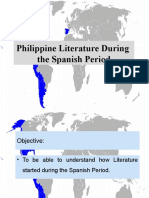 Philippine Literature During The Spanish Period