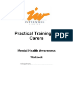 Mental Health Awareness Workbook