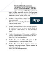 Writ Appeal Scrutiny PDF