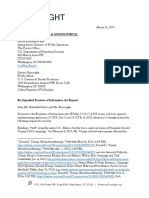 American Oversight FOIA Request To DHS - Federal Contracts (DHS-17-0041)
