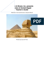 The Glories of Ancient Egypt Teachers Guide