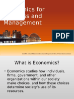 Economics For Business and Management