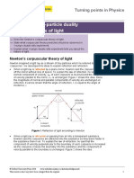 Turning Points in Physics Student Notes