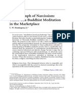 Huntington - The Triumph of Narcissism: Theravada Buddhist Meditation in The Marketplace