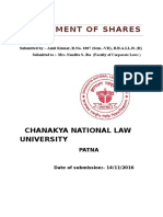 Allotment of SHARES2