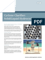 Cyclone Clarifer LR