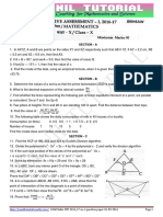 10th Maths 2016-17 SDV Sa-1 Question Paper-13