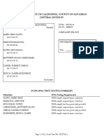 California v. Slatic, Criminal Complaint