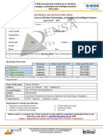 Conference Registration Form