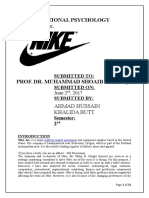 Nike Project Report