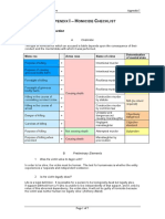 13 Homicide Checklist