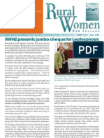 June 2008 Rural Women Magazine, New Zealand