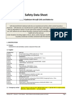 Safety Data Sheet: Nickel-Cadmium Aircraft Cells and Batteries