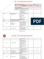 Free Iso 27001 Checklist