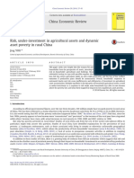 You (2014) Risk, Under-Investment in Agricultural Assets and Dynamic Asset Poverty in Rural China