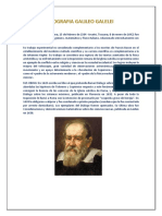 Biografia Galileo Galelei Jueves